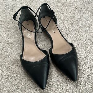 Via Spiga black flats